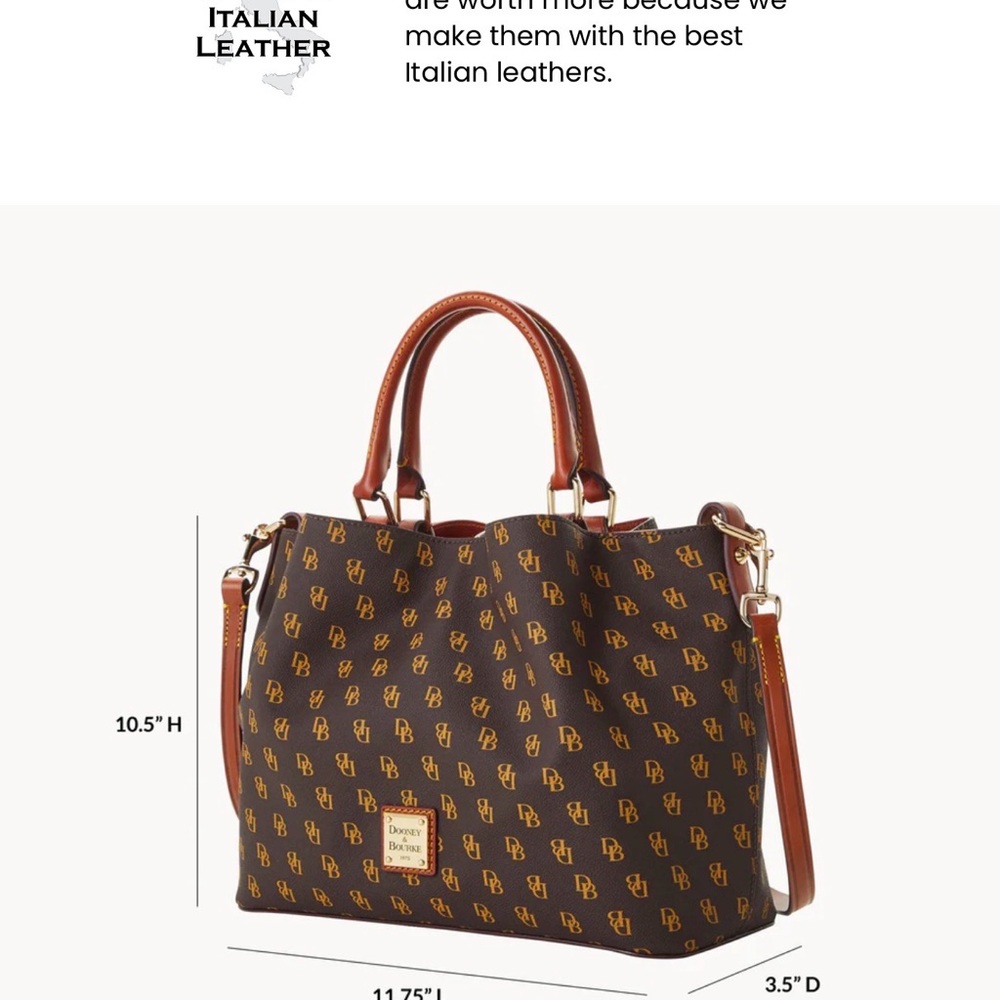 Dooney & Bourke Gretta Brenna crossbody bag - Picture 11 of 12